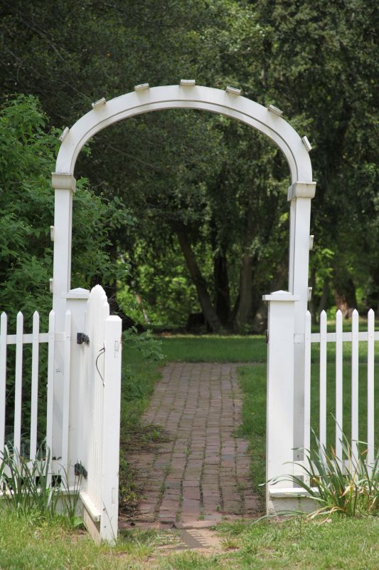 Arched Arbor Installation in Kansas City, KS