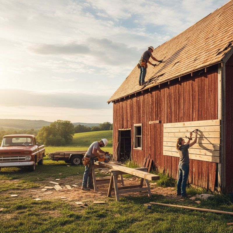Barn Repair in Conroe, TX