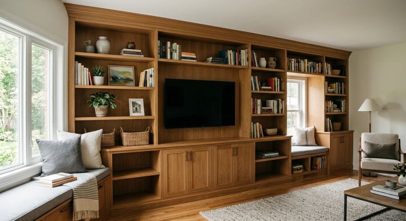 Built In Furniture Construction in Annapolis, MD