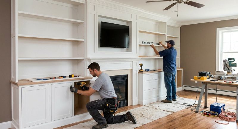 Built In Shelving Service in Fairfax, VA