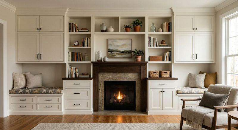 Fireplace Built Ins Installation in Durham, NC