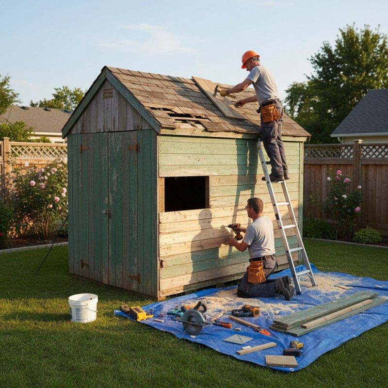 Shed Repair in Olathe, KS