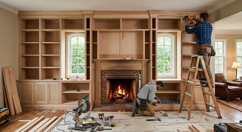Bookcase Installation in Winston Salem, NC