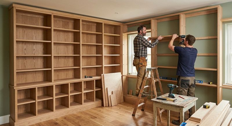 Bookcase Installation in Frederick, MD