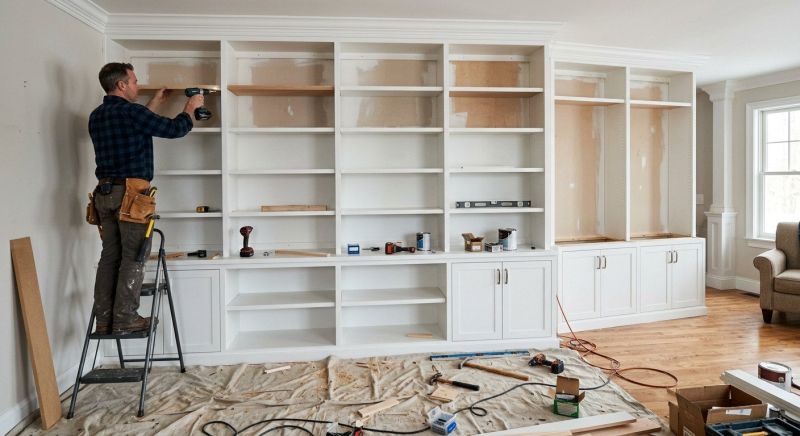 Bookshelves Installation in Frederick, MD
