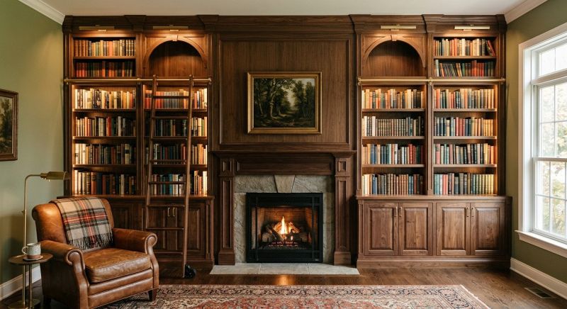 Bookshelves Installation in Annapolis, MD