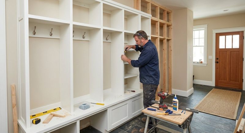 Built In Storage Installation in Fairfax, VA