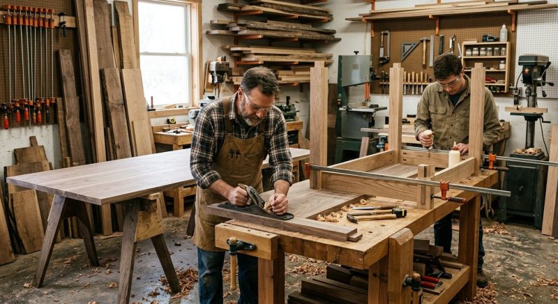 Custom Furniture Construction in Annapolis, MD