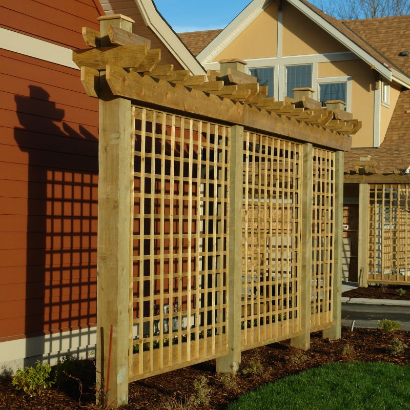 Fence Trellis Installation in Wilmington, NC