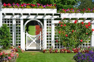 Garden Arbor Installation in Wilmington, NC