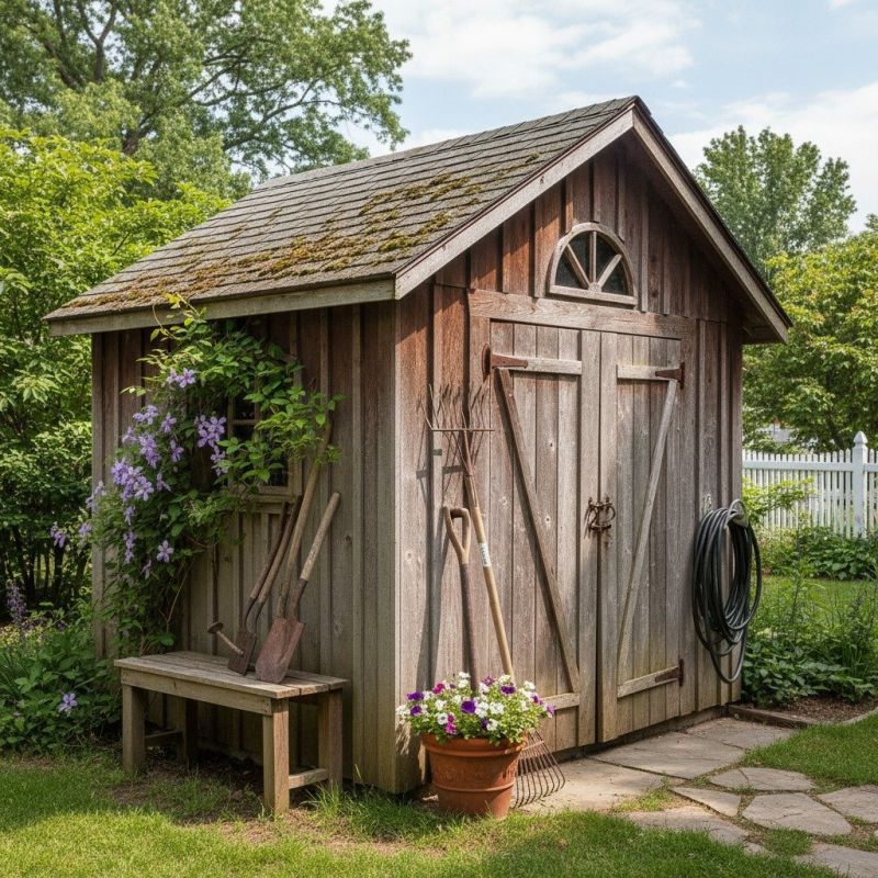 Garden Shed Construction in Conroe, TX