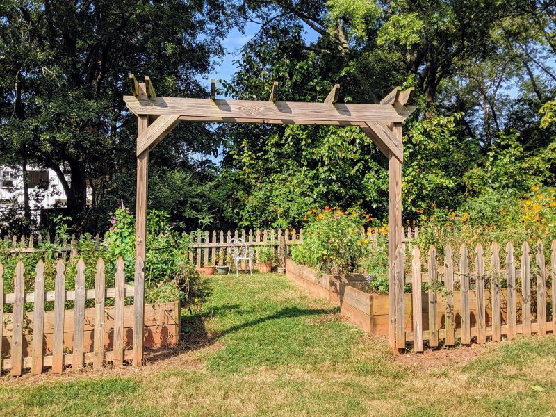 Garden Trellis Installation in Kansas City, KS