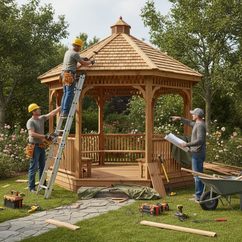 Gazebo Repair in Overland Park, KS