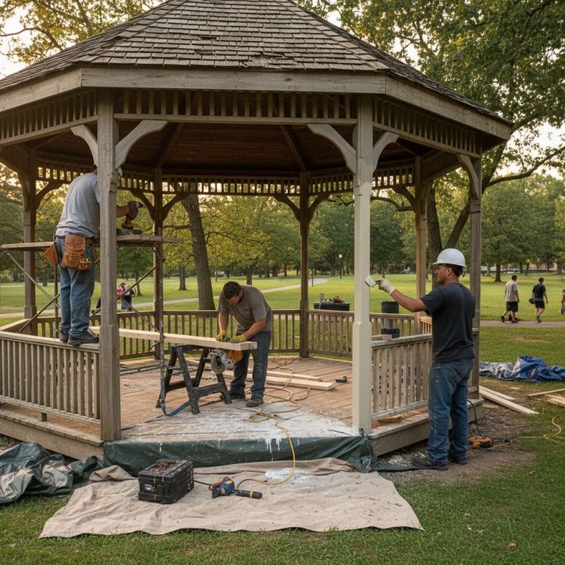 Gazebo Repair in Overland Park, KS