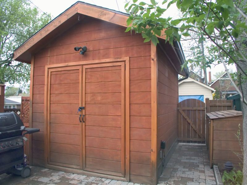 Outdoor Shed Installation