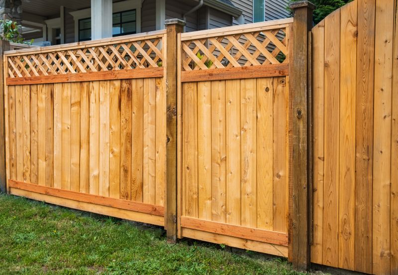 Trellis Fence Construction in Wilmington, NC