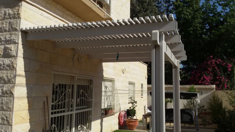 Wood Pergola Installation in Conroe, TX